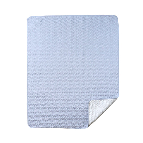 イブルキルティングマットパウダーブルー